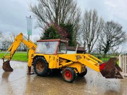 JCB 3C BACKHOE DIGGER C/W FULLY GLAZED CABIN
