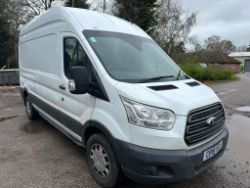 2019 19 FORD TRANSIT L3 H3 PANEL VAN - 106K MILES - EURO 6 - PLY LINED