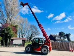 MANITOU MT932 4WD TELEHANDLER * 5034 HOURS * C/W PALLET TINES