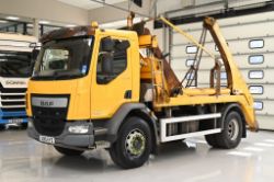 2015 (15) DAF LF 250 18 TON SKIP LOADER CHOICE