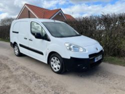 2014 PEUGEOT PARTNER VAN - 69000 MILES - EX COUNCIL