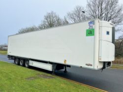 2018 CHEREAU MEAT RAIL FRIDGE TRAILER