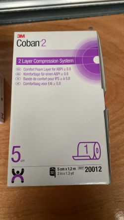 4 BOXES OF 3M COBAN 2 - 2 LAYER COMPRESSION SYSTEM BANDAGES MEDICAL FIRST AID SUPPLIES RRP £600+