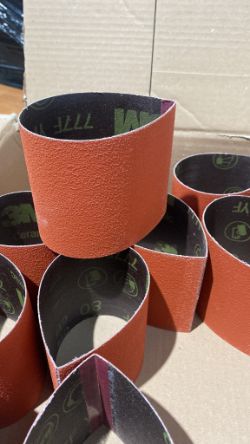 10 X 3M ABRASIVE SANDING BELTS 80 GRIT 100X289 777F