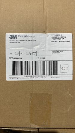 80 X 3M THINSULATE CAR DOOR PANEL INSULATION PIECES - CAMPERS VANS CARS TRUCKS