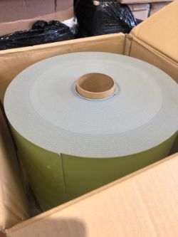 ROLL OF 3M ACRYLIC FOAM TAPE GREY 300MM X 40M DOUBLE SIDED FOAM MOUNTING TAPE