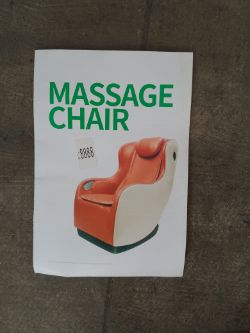 1 MASSAGE POD CHAIR - VALUE CIRCA £1000