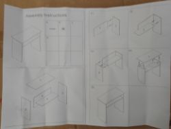 (P137) - 1 PALLET OF 26 X WHITE OFFICE DESKS