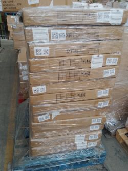 1 PALLET CONTAINING 14 X GREY AND WHITE COFFEE TABLES