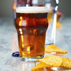 720PCS JOBLOT OF HALF PINT TOUGHENED BEER GLASS NONIC 10OZ / 290ML