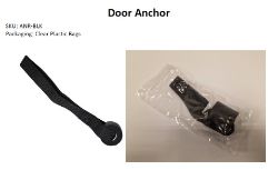 X2,000 FOAM DOOR ANCHORS - BLACK RRP £4,000