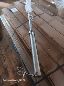 22 OLYMPIC STRAIGHT BARS WITH SPRING CLIPS