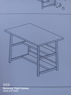 L142 - 1 PALLET CONTAINING APPROX 26 COMPUTER TABLES