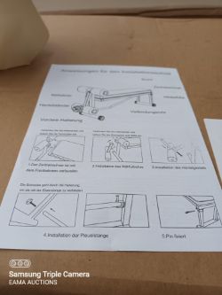 1 PALLET CONTAINING APPROX 14 NEW FITNESS GYM BENCHES - (REF: L125)