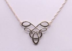 PRINCE OF WALES CHAIN NECKLACE 17.5