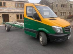 MERCEDES SPRINTER 314 CDI EURO 6 LWB CHASSIS CAB - MANUAL - 191K MILES