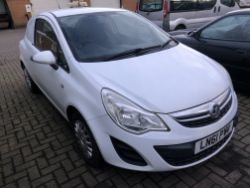 2011 VAUXHALL CORSA 1.3 CDTI ECOFLEX VAN - 154,000 MILES - 1 KEY