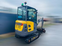 VOLVO EC18D EXCAVATOR 2018 - 1449 HOURS - 3 BUCKETS