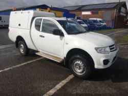 2015 15 MITSUBISHI L200 SUPER CAB - 92K MILES - EX WATER BOARD - AIR CON - WO15 DTV