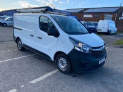 2016 16 VAUXHALL VIVARO PANEL VAN - EX BT - 49K MILES - TWIN SIDE DOORS - ROOF RACK - FH16 OJN
