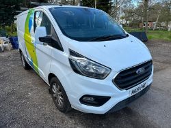 2019 19 FOR TRANSIT CUSTOM LIMITED PANEL VAN - 83K MILES - AIR CON - ALLOY WHEELS