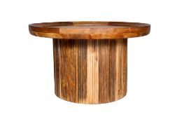 5 X MANGO WOOD COFFEE TABLE - NATURAL - ND0054
