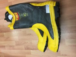 DUNLOP A29 USED FIRE FIGHTER PROFESSIONAL WELLINGTON BOOTS