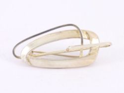 LADIES BROOCH STERLING SILVER STUNNING 925 3.8G AX89