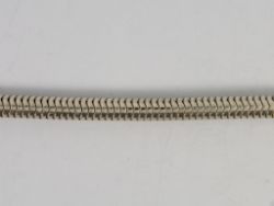 SNAKE CHAIN NECKLACE STERLING SILVER LADIES STUNNING 15.75