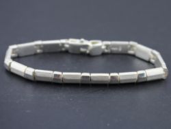 LADIES STUNNING BRACELET STERLING SILVER BEAUTIFUL SOLID 925 31.5G DS91