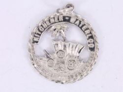 KITCHENER WATERLOO PENDANT STERLING SILVER LADIES 925 4.2G OM80
