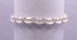 925 STERLING SILVER LADIES LINK CHAIN BRACELET 7.5