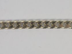 CURB CHAIN BRACELET STERLING SILVER 8