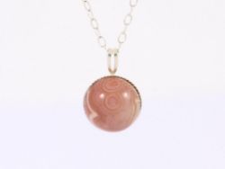 AGATE PENDANT STERLING SILVER STUNNING CHAIN NECKLACE 18.75