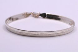 FLAT OMEGA CHAIN BRACELET 7
