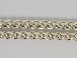 SPIGA CHAIN DOUBLE STRAND BRACELET STERLING SILVER LADIES 925 28G IB93