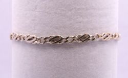 CELTIC KNOT CHAIN BRACELET 7.25