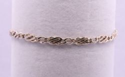 CELTIC KNOT CHAIN BRACELET 7.25