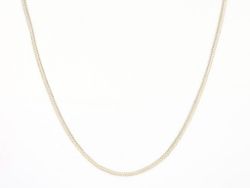 SQUARE SNAKE CHAIN NECKLACE STERLING SILVER LADIES STUNNING 20