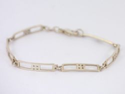 ORTAK RENNIE MACKINTOSH BRACELET STERLING SILVER LADIES STUNNING 925 5.4G CT35