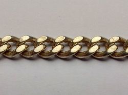 CURB CHAIN NECKLACE STERLING SILVER LADIES GENTS 18.25