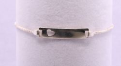 LOVE HEART BOOK CHAIN BRACELET 7