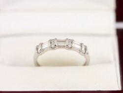 CLUSTER RING STERLING SILVER LADIES STUNNING SIZE P 925 2G AX51