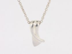 LADIES PENDANT STERLING SILVER STUNNING CABLE CHAIN NECKLACE 19