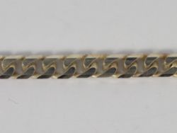 CURB CHAIN NECKLACE STERLING SILVER 20