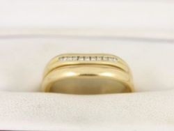 DIAMOND ETERNITY RING 18CT GOLD LADIES WEDDING BAND 750 6.1G BX11