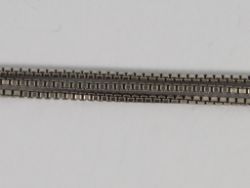 TRIPLE STRAND BOX CHAIN NECKLACE STERLING SILVER LADIES GENTS 925 8.1G IC22