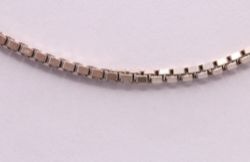 STERLING SILVER BOOK CHAIN NECKLACE 15