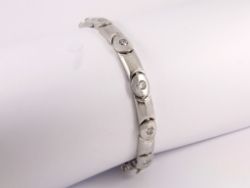 TENNIS BRACELET STERLING SILVER LADIES STUNNING 7.5