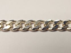 CURB CHAIN NECKLACE STERLING SILVER LADIES GENTS 20